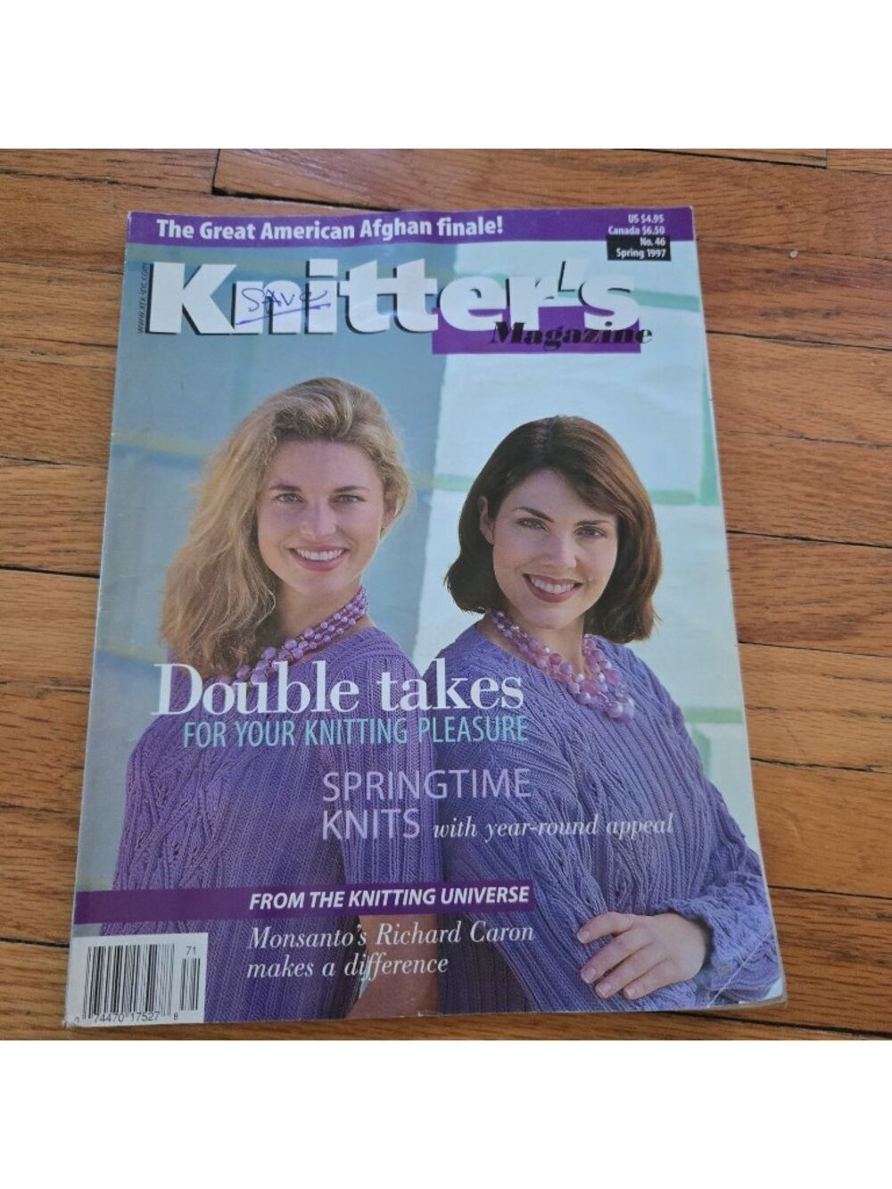 Knitter's Magazine Spring 1997 No.46 Double takes Gaughan, Chin